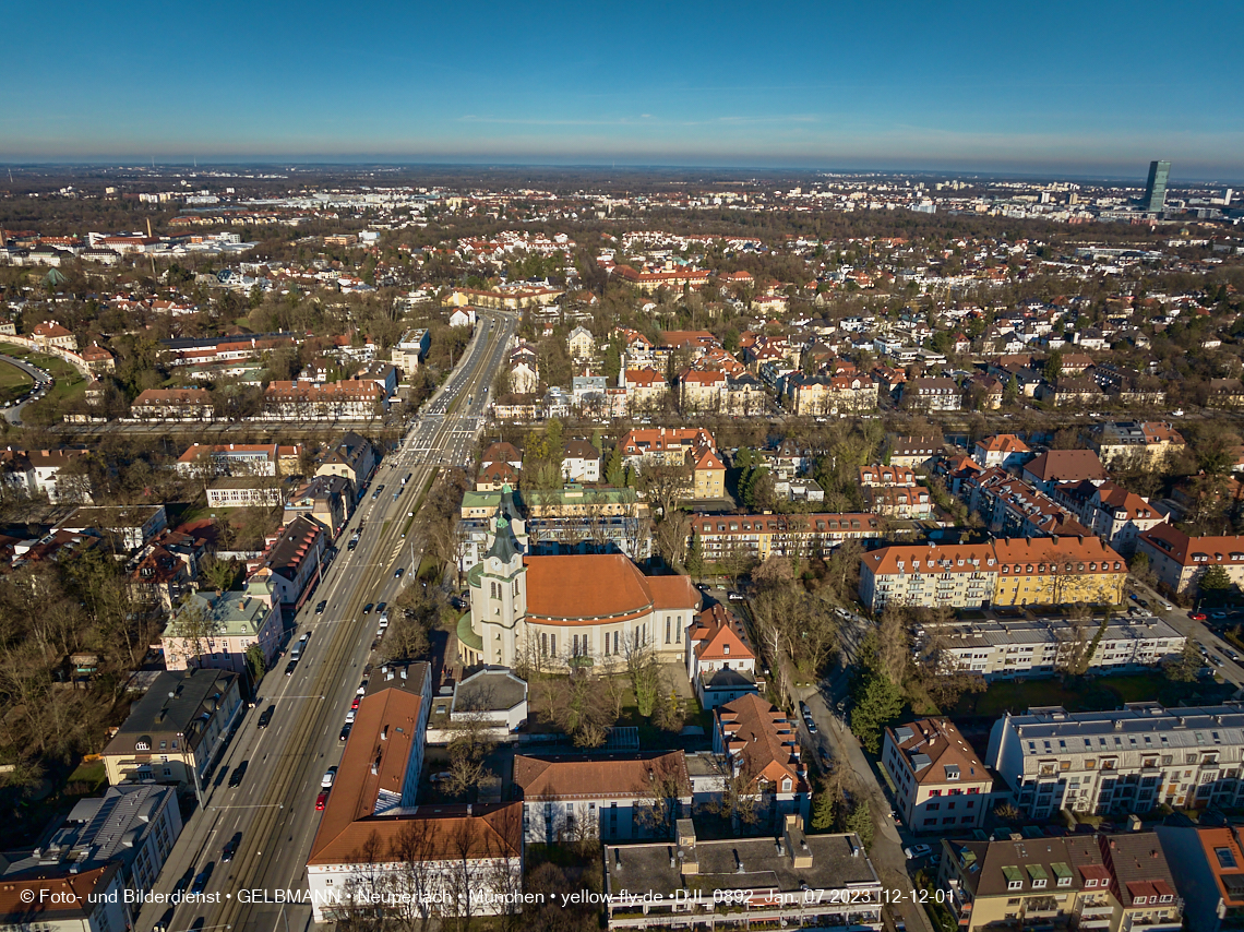 07.01.2023 - Umgebung vom Schloß Nymphenburg